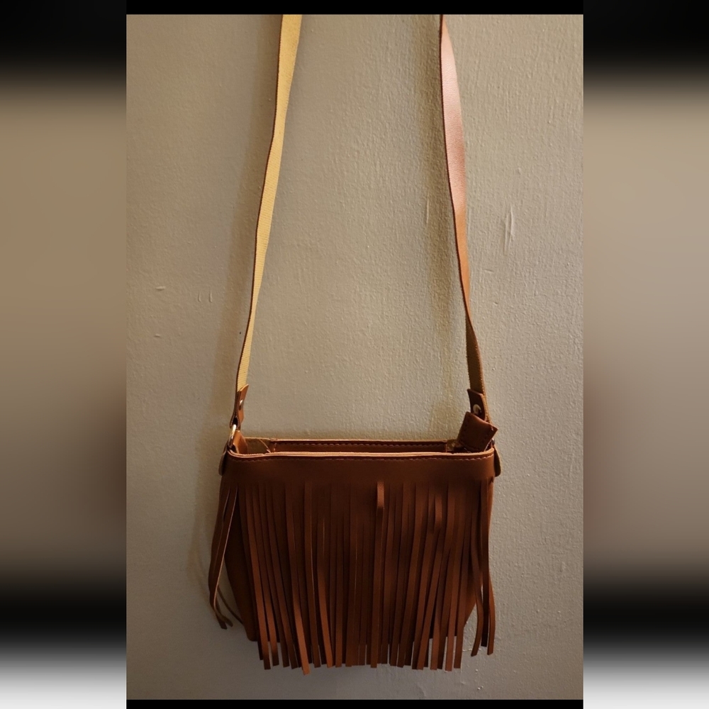TAN/BROWN Crossbody strap shoulder bags... - Picture 5 of 5